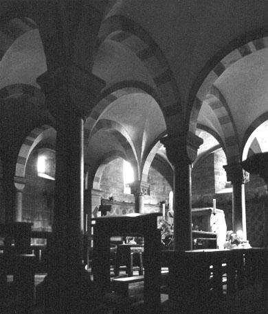 Crypt van kerk