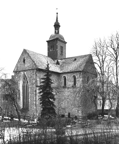 Koor en noordtransept vanuit het noordoosten
