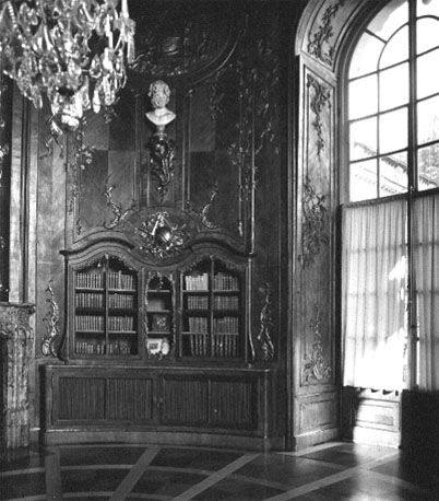 Bibliotheek (met Homerus-buste)