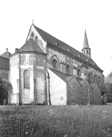 Kerk vanuit het noordwesten gezien
