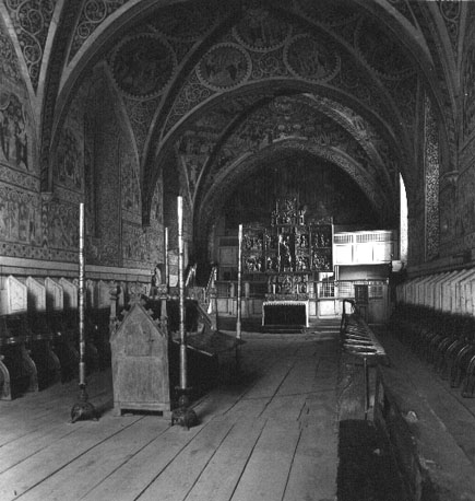 Kloosterkerk, nonnenkoor vanuit het westen