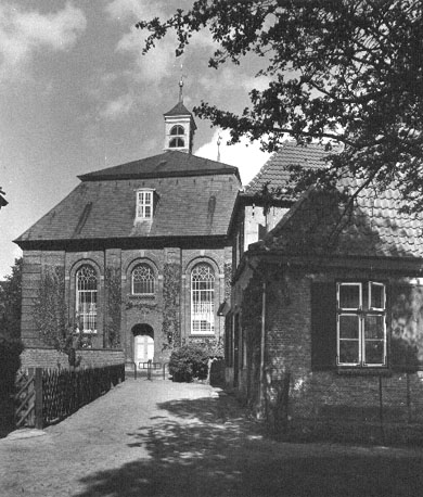 Abdijkerk gezien vanuit het westen