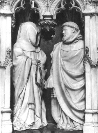 Praalgraf van Philips de Stoute, detail: pleuranten