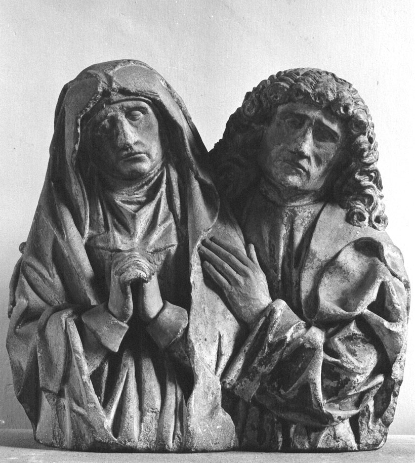 Maria en Johannes: fragment van een graflegging (?)