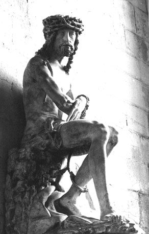 Christus, wachtend op zijn kruisiging, zittend op de koude steen ('Christus op de koude steen')