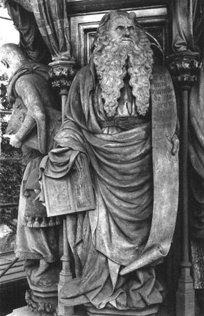 Mozesput, detail: Mozes
