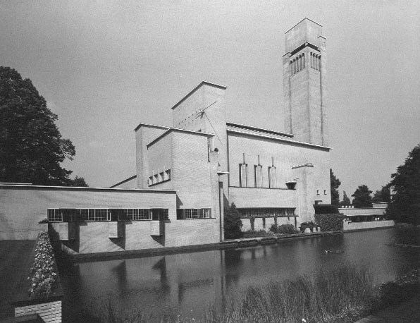 Zicht op raadhuis