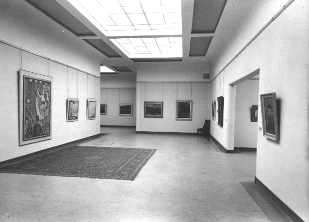 Interieur: tentoonstellingsruimte