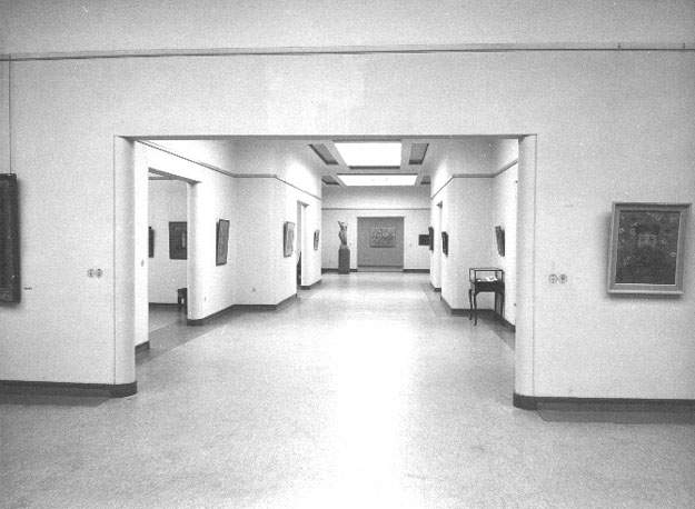 Interieur: tentoonstellingsruimte
