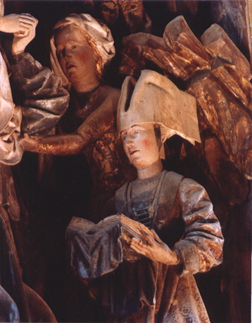 Passie-retabel, detail