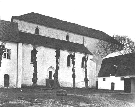 Zicht op kerk