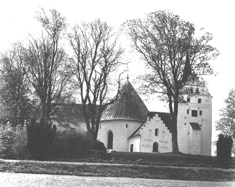 Kerk vanuit het noorden