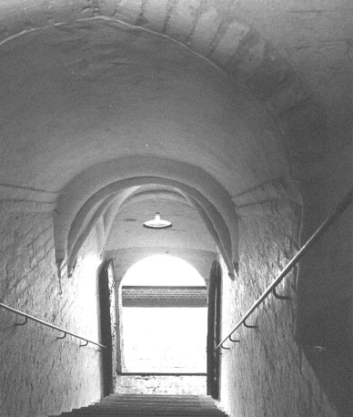 Trap (van dormitorium naar kerk)