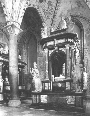 Kapel van Christiaan I: grafmonument van Frederick II (d. 1588) en Sophie van Mecklenburg (d. 1631)