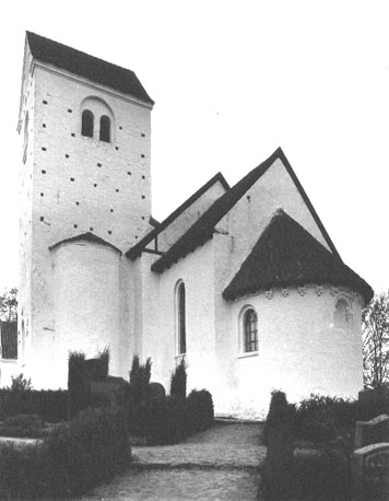 Kerk vanuit het oosten