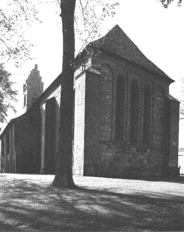 Kerk vanuit het oosten