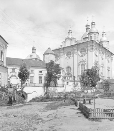 Zicht op kathedraal