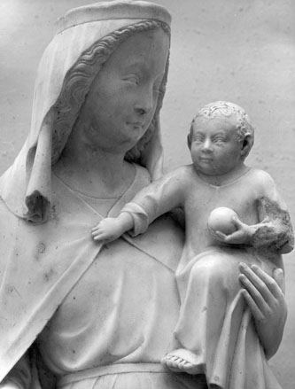 Maria met Christuskind: Madonna (bovendeel)