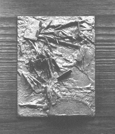 Sculptuur / reliëf: "vallende hitte"