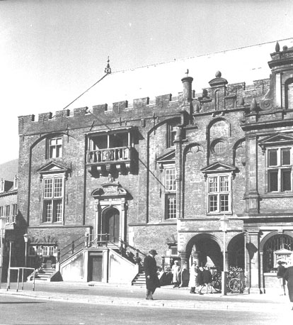 facade van stadhuis