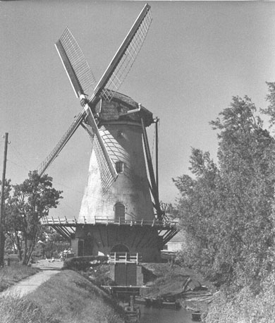 Watermolen, "De Haastrechtse molen" genaamd
