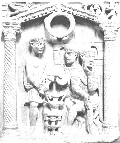 Museo Pio Cristiano, "Passie-sarcofaag" (detail)