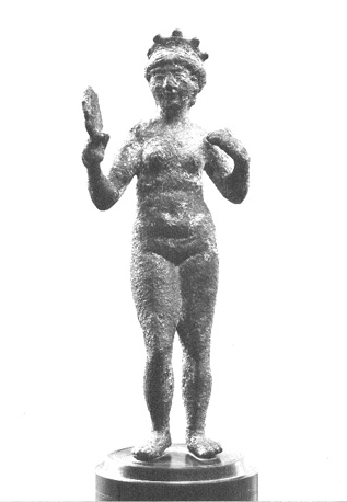 Sculptuur: "Aphrodite Anadyomene"