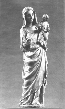 Staande Madonna met Christuskind, genaamd "Onze Lieve Vrouw van Alden Biesen"