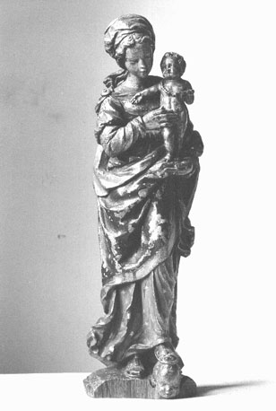 Staande Maria met Christuskind
