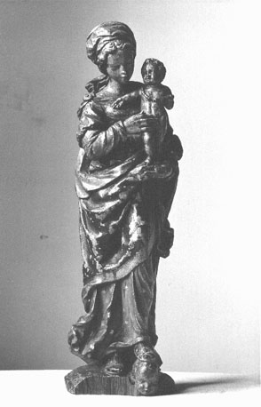 Staande Maria met Christuskind