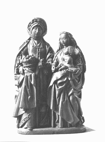 Anna, Maria en Christuskind samen, 'Sint-Anna-te-Drieën'