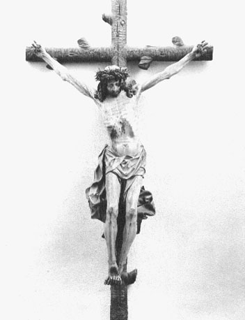 Gekruisigde Christus, genoemd Misericors Salvator; kruisbeeld "Misericors Salvator" bijgenaamd