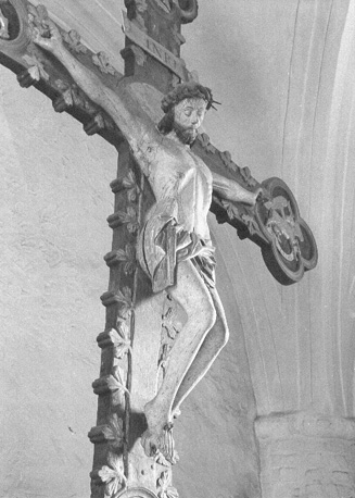 Christus (met doornenkroon) aan het kruis