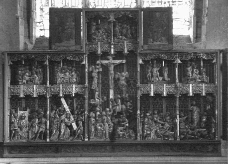 Passieretabel: verschillende episodes uit de Passie van Christus
