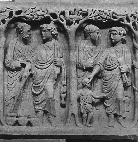 Sarcofaag, detail