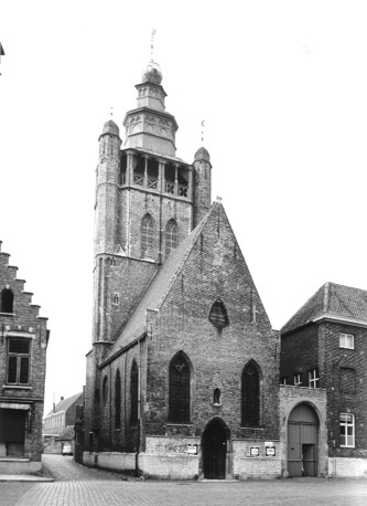 Kerk, vanuit het westen