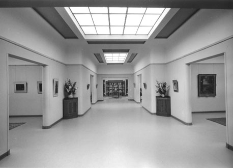 Interieur: tentoonstellingsruimte
