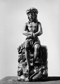 Christus op de koude steen.