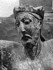 Christus van Tancrémont, detail: hoofd van Christus