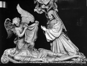 Grafmonument voor abdis Anne-Catherine Lamboy.