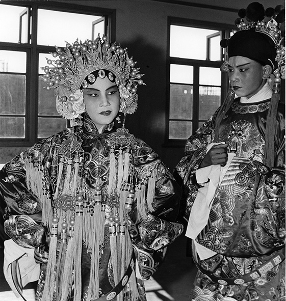 Chinese opera spelers