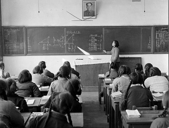 Middelbare school klas